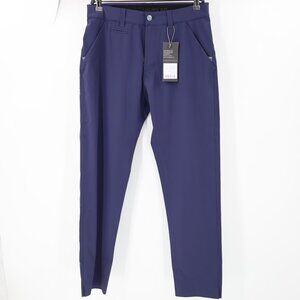 NWT Galway Bay Pants Mens 30 L30 3 layer shell Performance Golf Flat Front Chino